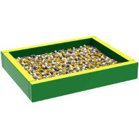 Мягкий бассейн для детей прямоугольный 250х200 см HOP-HOP